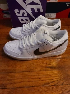 Nike Dunk Low SB White Gum (CD2563-101) Sz: 11.5 Mens - Picture 1 of 15