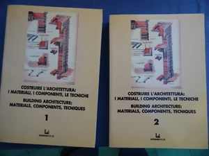 COSTRUIRE L'ARCHITETTURA : I MATERIALI-COMPONENTI-TECNICHE-2 VOL-NAPOLI 2001 - Bild 1 von 4