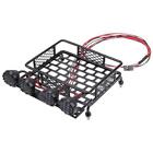 Rc Car Aluminium Roof Rack with Led Lights for Tamiya Blitzer Beetle