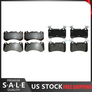 For 2011-2007 Mercedes-Benz CLS63 AMG Front & Rear Element3 Metallic Brake Pads
