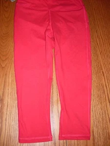 Nwt Womens Marika Tek Capris Yoga Performance Fitted Virtual Pink XS X-Small - Picture 1 of 2