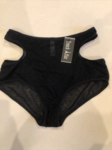 French Affair Womens Panties Black Size M - Picture 1 of 5