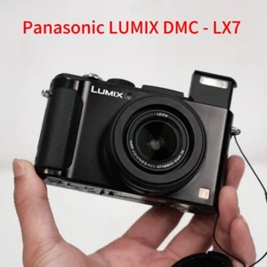 Panasonic LUMIX DMC- LX7 10.1 MP Digital Camera 3.8x Optical Zoom Tested English - Picture 1 of 8