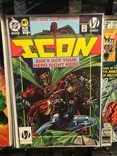 ICON #1 DC MILESTONE May 1993 1ST PREVIEW OF STATIC