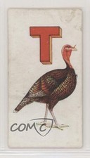 1924 ITC of Canada Poultry Alphabet Tobacco T is for Turkey #20 z6d