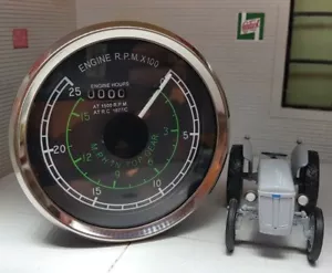 Grey TEA TED 20 TE20 TEA20 Ferguson Tractor Smiths Type Early Dash Tachometer - Picture 1 of 4