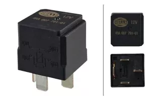 HELLA 4RA 007 791-011 Main Current Relay 12V Fits Mercedes-Benz Opel Smart - Picture 1 of 8
