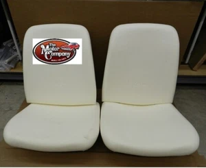 1971 1972 El Camino Bucket Seat Foam Bun Set Of 2 Made In The USA (In Stock) - Foto 1 di 4