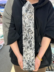 13.8lb Natural Sphalerite Druzy Mineral Sparkling Quartz Crystall Point Tower - Picture 1 of 12