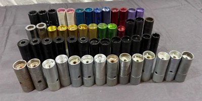 (53) Huge Mixed Lot Mid-School Freestyle Steel BMX Foot Pegs Fast Shipping - Image 1 of 4