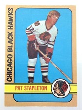 1972-73 Pat Stapleton Chicago Black Hawks 4 OPC O-Pee-Chee Hockey Card N962