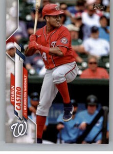 2020 Topps Update #U-5 Starlin Castro NM-MT Nationals