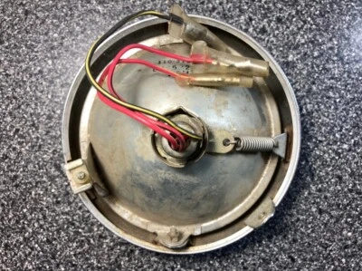 OEM Kawasaki G3 G4 G5 F6 KV MC1 headlight headlamp head lamp light rim glass vtg - Image 1 of 4