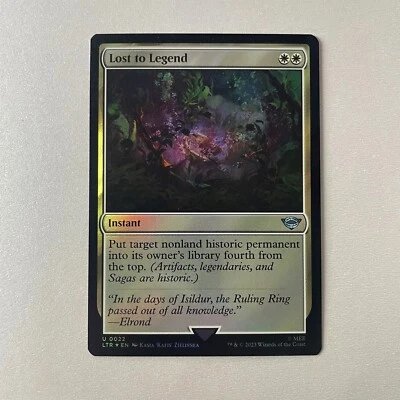 Magic the Gathering LoTR #22 Lost to Legend Foil - Image 1 of 2