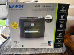 Epson WorkForce Pro WF-4734: Wireless Print, Copy, Scan, Fax, Ethernet. - Picture 1 of 2