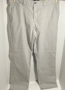 Dockers WPL 423 Men's Pants 34’’x29’’ Slim Gray Pre Owned - Picture 1 of 2