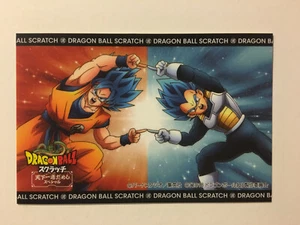 Dragon Ball Scratch Tenkaichi Special - Son Goku Blue - Vegeta Blue - Picture 1 of 1