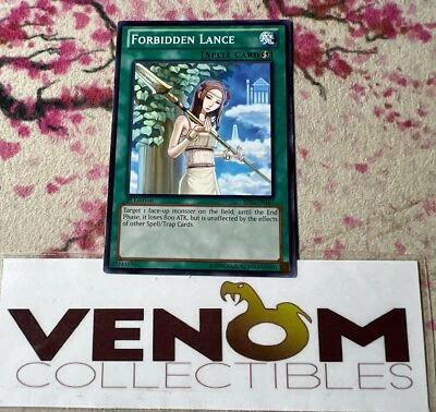 1x (LP) - Forbidden Lance - BP02-EN162 - Common - 1st Edition YuGiOh - Image 1 of 4