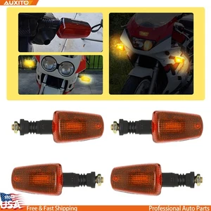 4PCS Signal Turn Light for XT600 Yamaha TW200 Indicator Motorcycle Blinker Amber - Picture 1 of 11