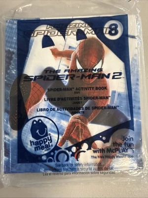 2014 McDonald's AMAZING SPIDERMAN 2 HAPPY MEAL TOY Spidey Activity Book #8 - Image 1 of 4