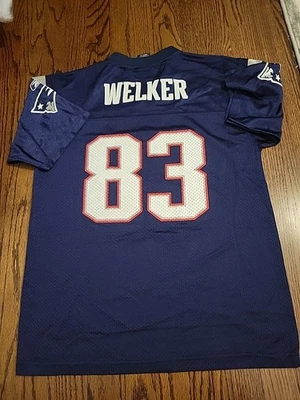 Camiseta de fútbol Reebok Wes Welker New England Patriots juvenil talla grande 14-16  Foto 1 de 4