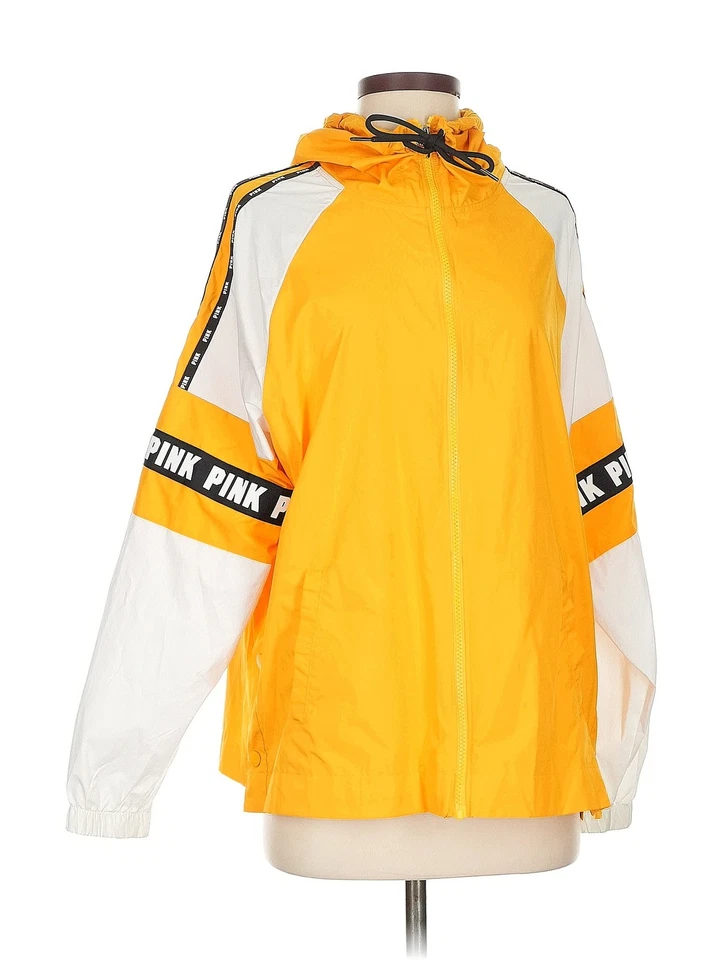 Poncho Victoria's Secret rosa amarillo para mujer XS Foto 1 de 4