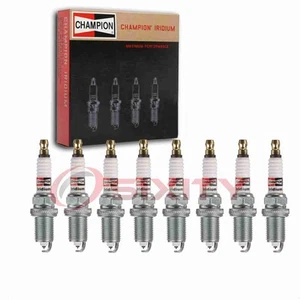 8 pc Champion Iridium Spark Plugs for 2000-2009 Toyota Tundra 4.7L V8 kj - Picture 1 of 5