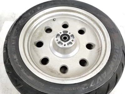 Harley FXST 2007 Softail llanta trasera estándar recta (sin neumáticos) 16" X 6 MAG Foto 1 de 4