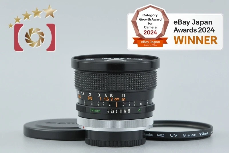 Las mejores ofertas en Lentes de cámara Canon FD 17mm | eBay