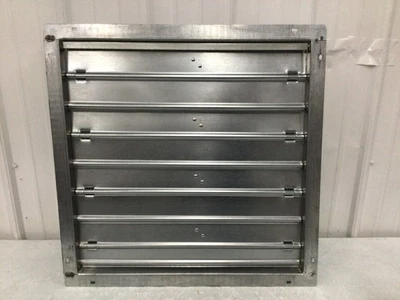 DAYTON - 3C727 27 英寸 X 27 英寸方形电动减震器 — 第 1/4 张图片