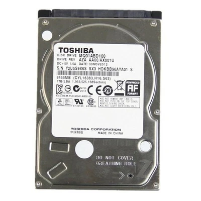 For Toshiba MQ01ABD100 1TB SATA III 5400 RPM 2.5" Internal Laptop Hard Drive - Image 1 of 2