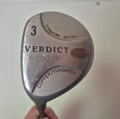 Mitsushiba Verdict Titanium Matrix Golf Wood No 3 Left Handed Men's - Image 1 of 4
