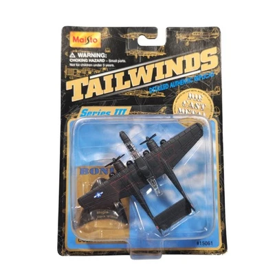 Avión de combate Northrop P-61 Black Widow Maisto Tailwinds Diecast réplica y soporte Foto 1 de 4