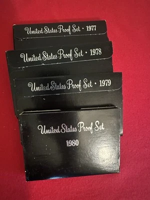1977-1980 US MINT PROOF SET LOT - Image 1 of 4