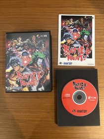 Battle Heat (NEC PC-FX, 1994) Complete CIB US Seller Tested PC FX Japan Hudson