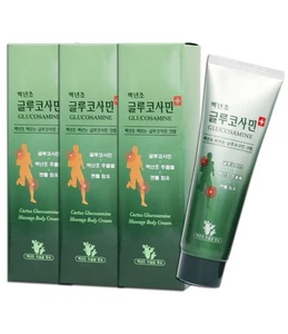 Cactus Glucosamine Massage Body Cream 3EA 150ml Cooling Menthol For Muscle Pain - Picture 1 of 3