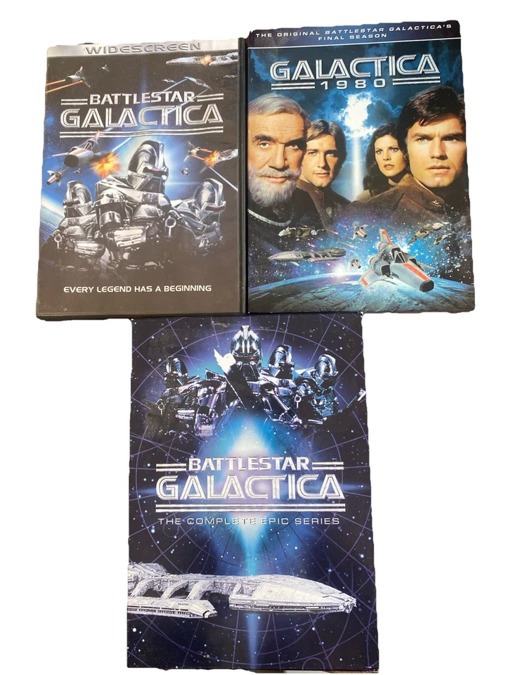 Battlestar Galactica: The Complete Epic Series (DVD) 1980 & Beginning - Image 1 of 1