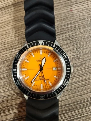 Nuevo reloj automático para hombre Certina DS SUPER PH500M 43 mm esfera naranja C0374071728010 Foto 1 de 4