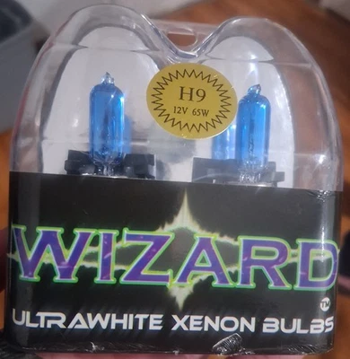 Wizard Ultrawhite Xenon Bulbs H9 12V 65W Pack of 2 - Image 1 of 4