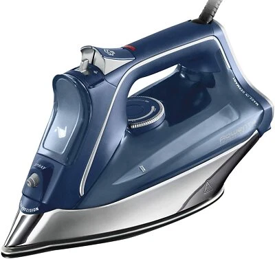 Rowenta DW8260 Pro Master 1750 Watt X-CEL Steam Iron-400 Hole HD Sole Plate - Image 1 of 4