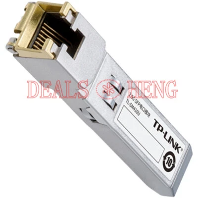 ONE TP-LINK 2.5G SFP electrical port module TL-SM410U NEW - Image 1 of 4