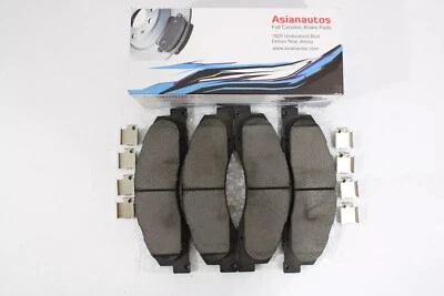 Asianautos Ceramic Front Brake Pads W/Hardware For Ford E-350 Super Duty 08-23 Foto 1 de 4