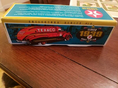 ERTL 1939 Dodge Airflow Texaco Tanker Die Cast Coin Bank Serie #10 Foto 1 de 4