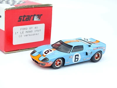 Starter Kit Montato 1/43 - FORD GT40 VINCITORE LE MANS 1969 N°6 - Immagine 1 di 2