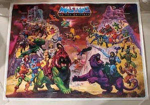 1984 Filmation Masters Of The Universe MOTU Poster William George 32x23 Perfect - Picture 1 of 12