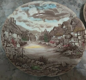 Johnson Bros. England Olde English Countryside one Dinner Plate 10 1/8" - Picture 1 of 12
