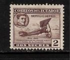 Ecuador 1948 SG852 2s chocolate 25th Anniv First Ecuadorian Postal Flight Mint