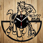 Horloge vinyle jouet histoire horloge vinyle faite main art décoration cadeau original 2617