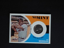 2012 Topps Heritage Joe Morgan 1963 '63 Mint Nickel Coin Relic NM