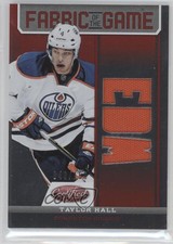 2012-13 Certified Fabric of the Game Mirror Red Team Die-Cut /150 Taylor Hall